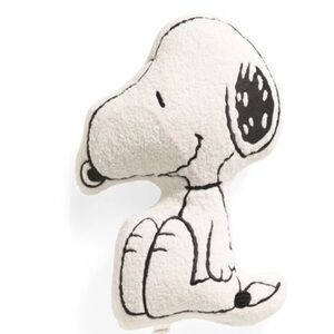 Peanuts Snoopy Dog Plush Pillow - White 17” new